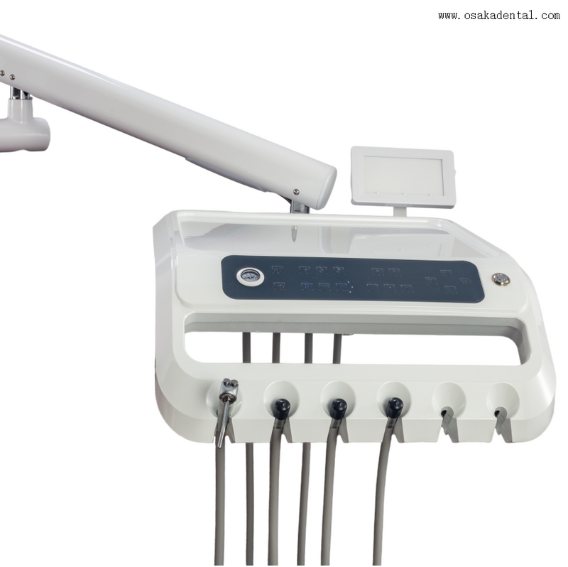 Стоматологическое кресло с сенсорной кнопкой и ассистентской системой управления