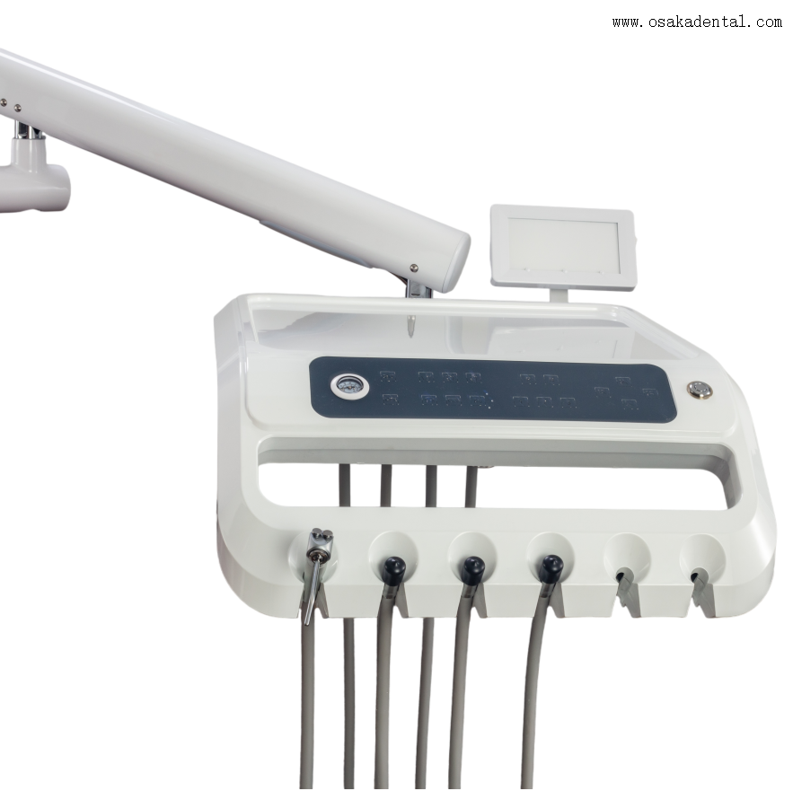 Стоматологическое кресло с сенсорной кнопкой и ассистентской системой управления