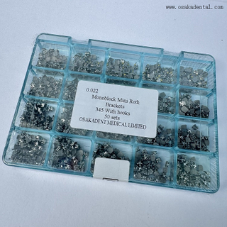 Стоматологический ортоблок моноблок/склеиваемый кронштейн 50 компл./кор.