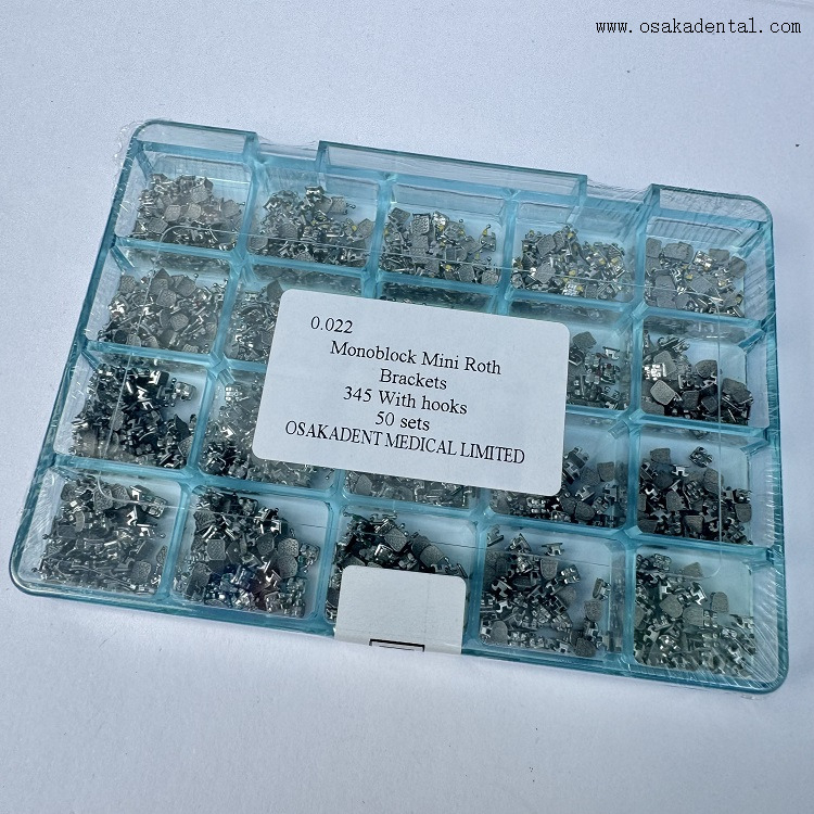 Стоматологический ортоблок моноблок/склеиваемый кронштейн 50 компл./кор.