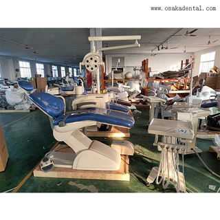 Стоматологическое кресло с мобильной тележкой и эргономичным дизайном