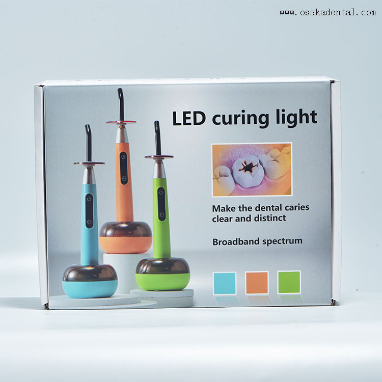 Синий свет широкого спектра действия для стоматологической полимеризации