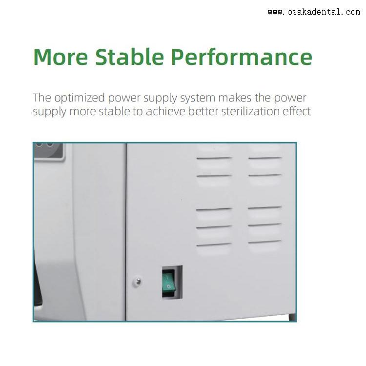 Европейский резервуар для воды класса N с цифровым дисплеем 8л/12л, стоматологический автоклав для стоматологической установки 