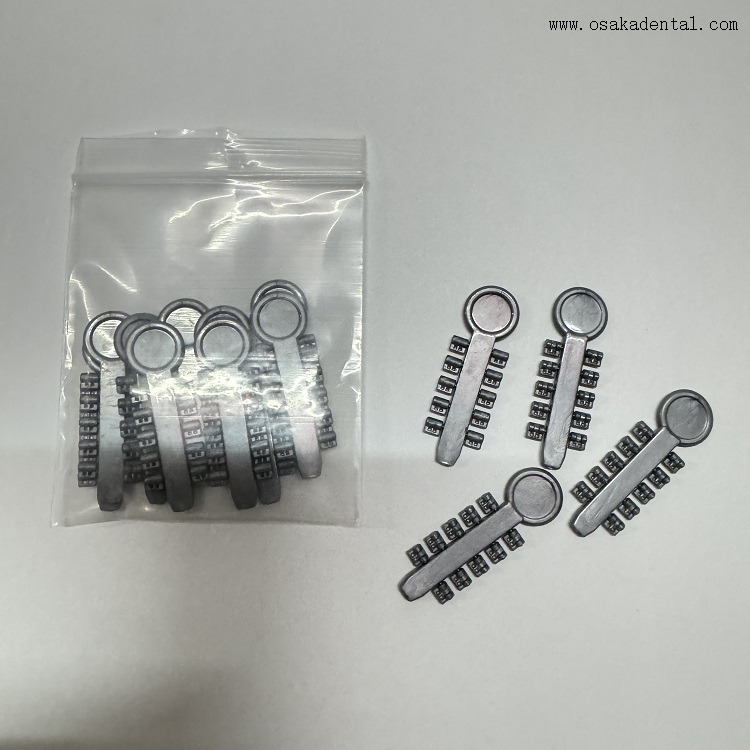 Зубоврачебные ортодонтические ротационные клинья, высокоэластичный резиновый клин