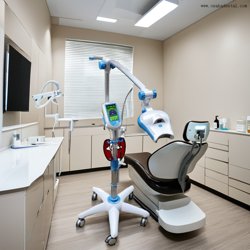 Усовершенствованное устройство для отбеливания зубов для профессиональной чистки и осветления зубов в современных клинических условиях