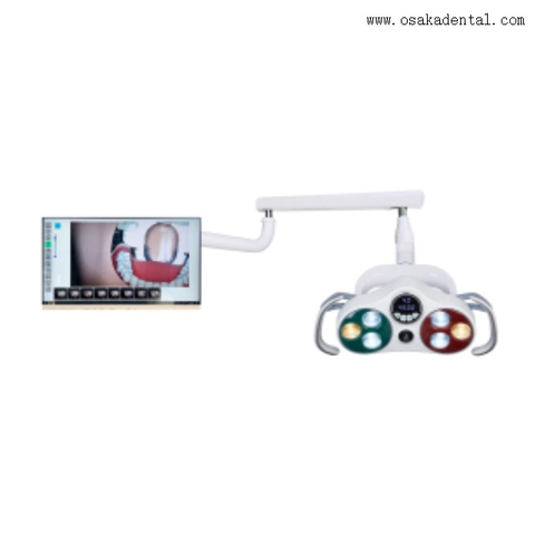 Светодиодная лампа для записи с кронштейном и монитором