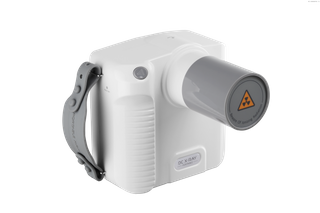 Стоматологический портативный рентгеновский аппарат белого цвета