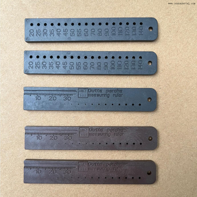 Правило измерения гуттаперчи