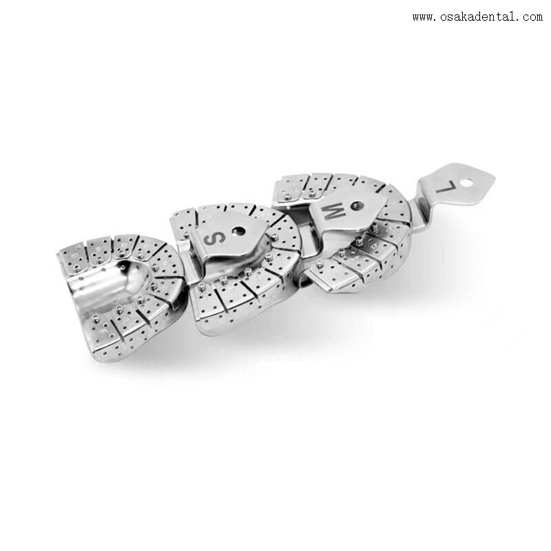 Профессиональные слепочные ложки для зубных имплантатов, изготовленные из высококачественной нержавеющей стали.