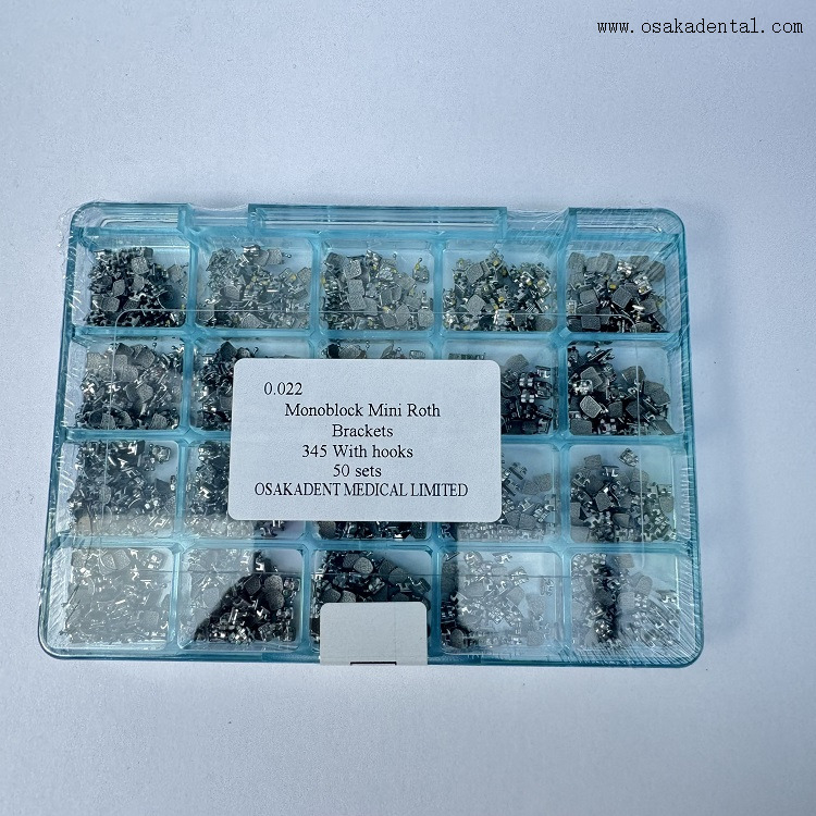 Стоматологический ортоблок моноблок/склеиваемый кронштейн 50 компл./кор.