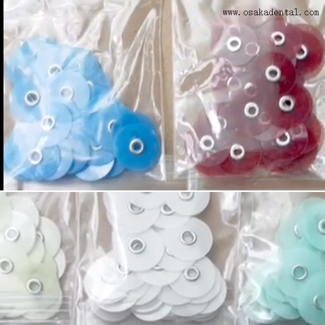 Многоцветные стоматологические полировальные диски — профессиональные стоматологические абразивные инструменты