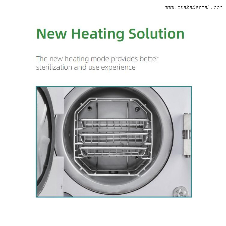 Европейский резервуар для воды класса N с цифровым дисплеем 8л/12л, стоматологический автоклав для стоматологической установки 