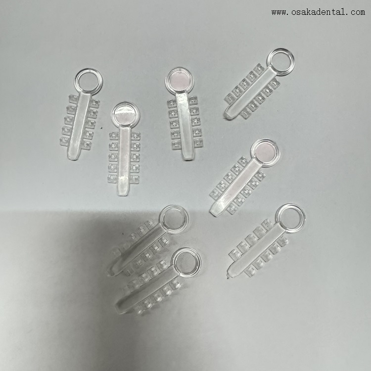 Зубоврачебные ортодонтические ротационные клинья, высокоэластичный резиновый клин