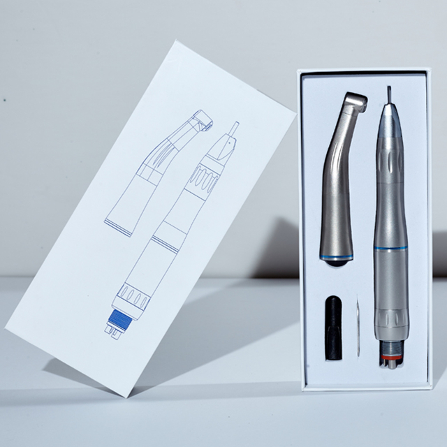 Волоконно-оптическая низкоскоростная зубная наконечница с нержавеющим корпусом