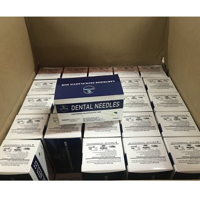 Одноразовая стоматологическая игла 27G и 30G