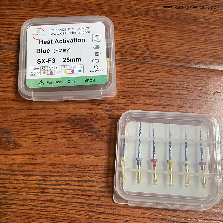 Специальные стоматологические файлы Super Niti OSA-V – синие