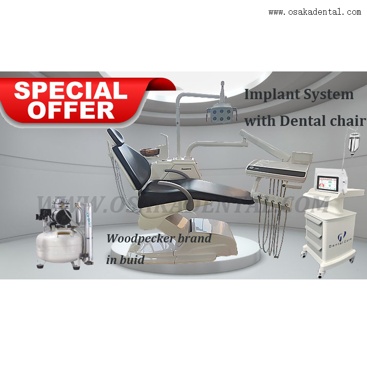 Высококлассное кресло dentla из красивой кожи цвета слоновой кости.