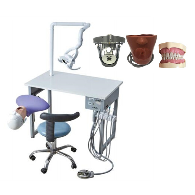 Система обучения стоматологов с верстаком для стоматологической школы