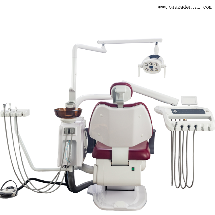 Стоматологическое кресло сенсорного типа с удобным сиденьем, 9 памятью OSA-A2-K1