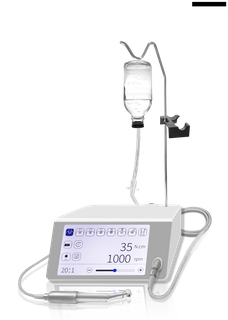 Аппарат для зубных имплантатов с 2 угловыми наконечниками
