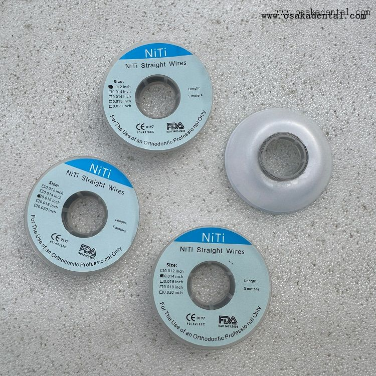 Стоматологический ортодонтический прямой провод Niti OSA-P103