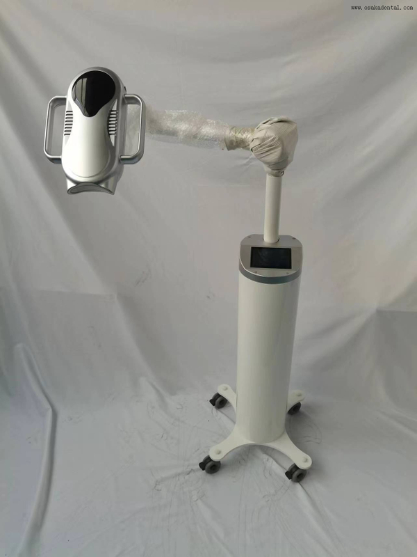 Красная, синяя, фиолетовая трехцветная лампа Mobie для отбеливания зубов с колесиком