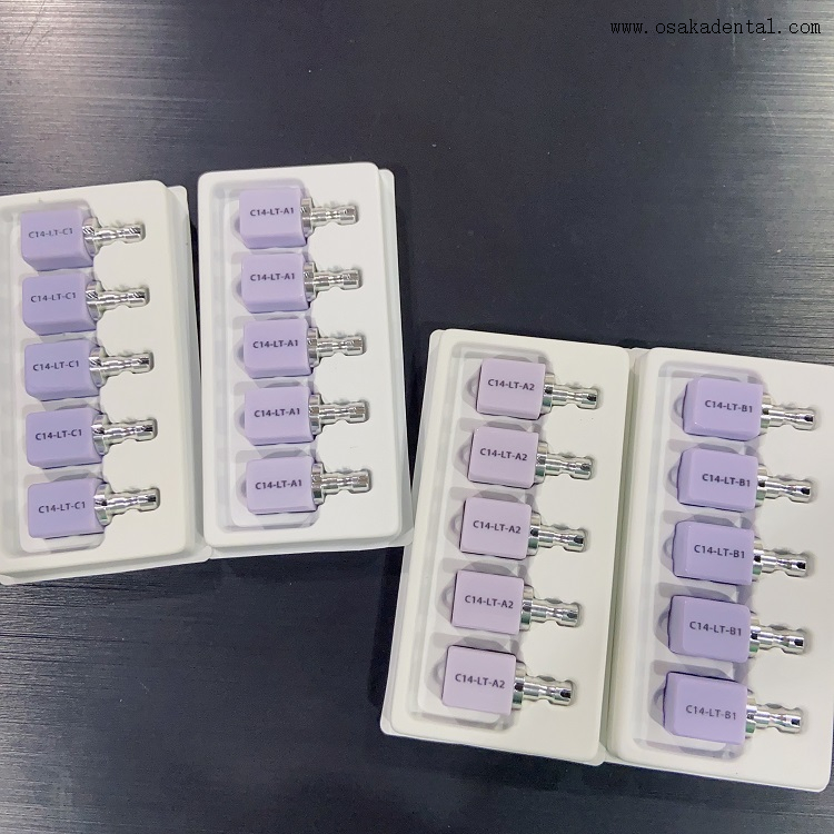 Различные типы керамических блоков с оправками