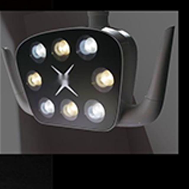 Удобная кожаная стоматологическая лампа для стоматологической клиники с альгинатным материалом для оттисков зубов