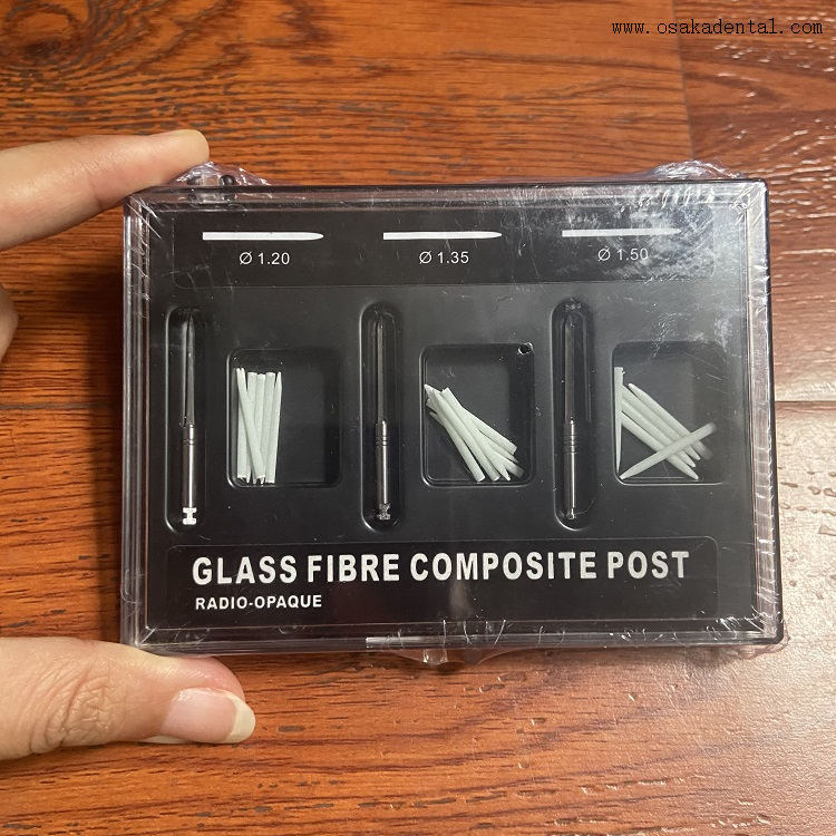 Стоматологический композитный штифт из стекловолокна 18 шт. Штифт + 3 шт. Сверла OSA-S006A