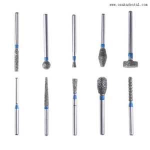 Стоматологические высокоскоростные алмазные боры для наконечников