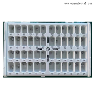 Детская металлическая зубная коронка, полный набор