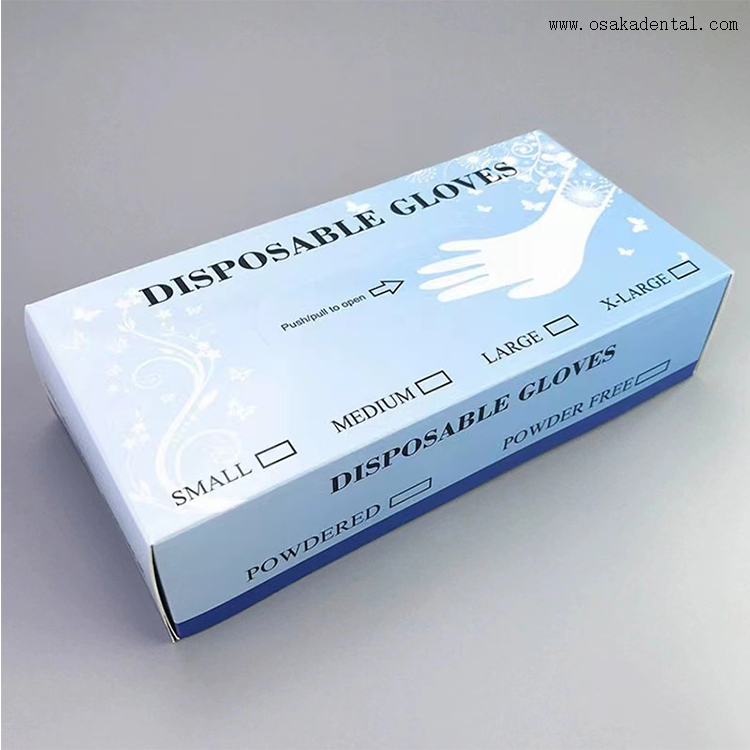 Одноразовые нитриловые перчатки или резиновые перчатки