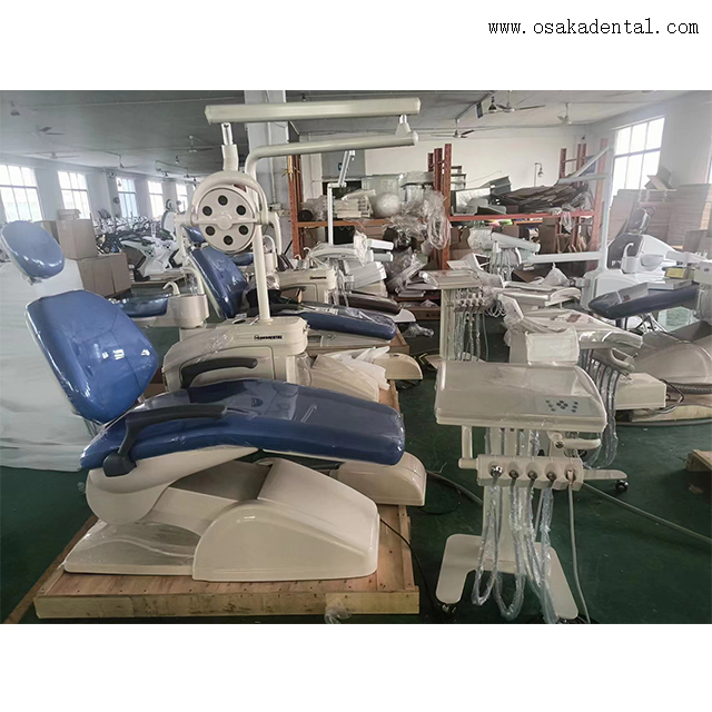 Стоматологическое кресло с мобильной тележкой и эргономичным дизайном