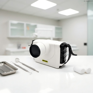 Портативный стоматологический рентгеновский аппарат с сенсорным экраном, цифровой датчик, конструкция C-дуги, 60 кВ, 2 мА для стоматологических клиник