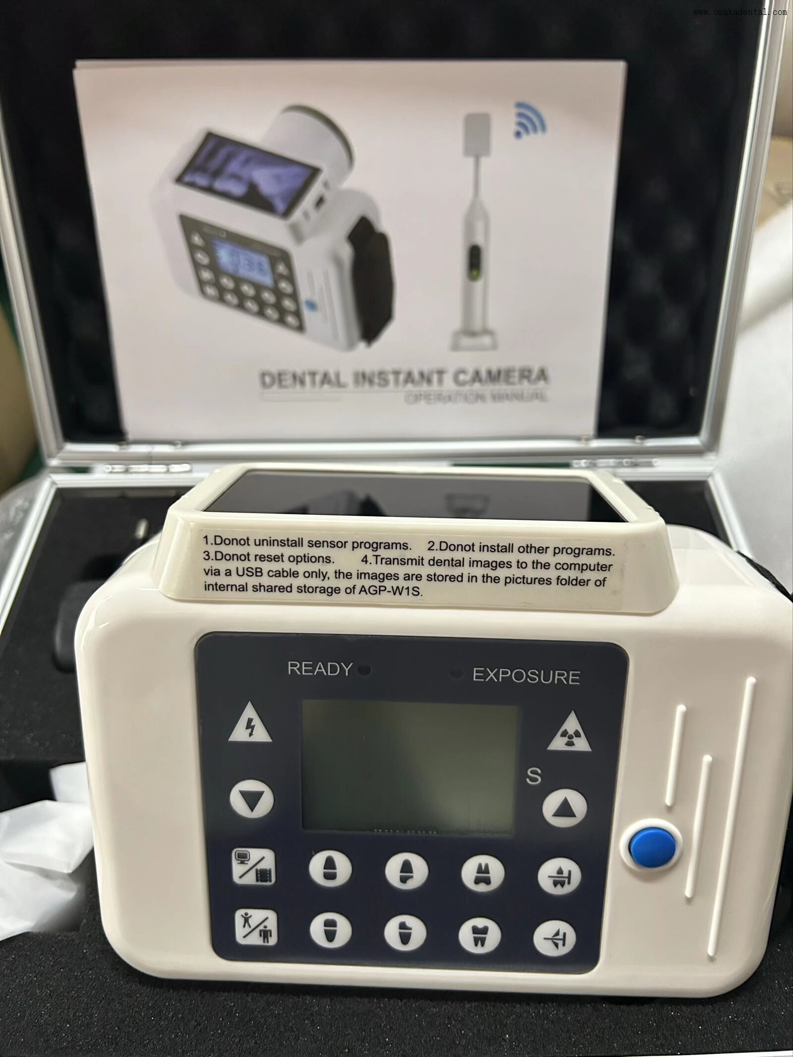 Стоматологический рентгеновский аппарат с беспроводным датчиком