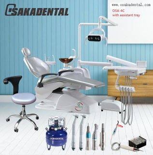 Самый дешевый стоматологический стул Осака стоматологическая единица с помощником подносом OSA-4C