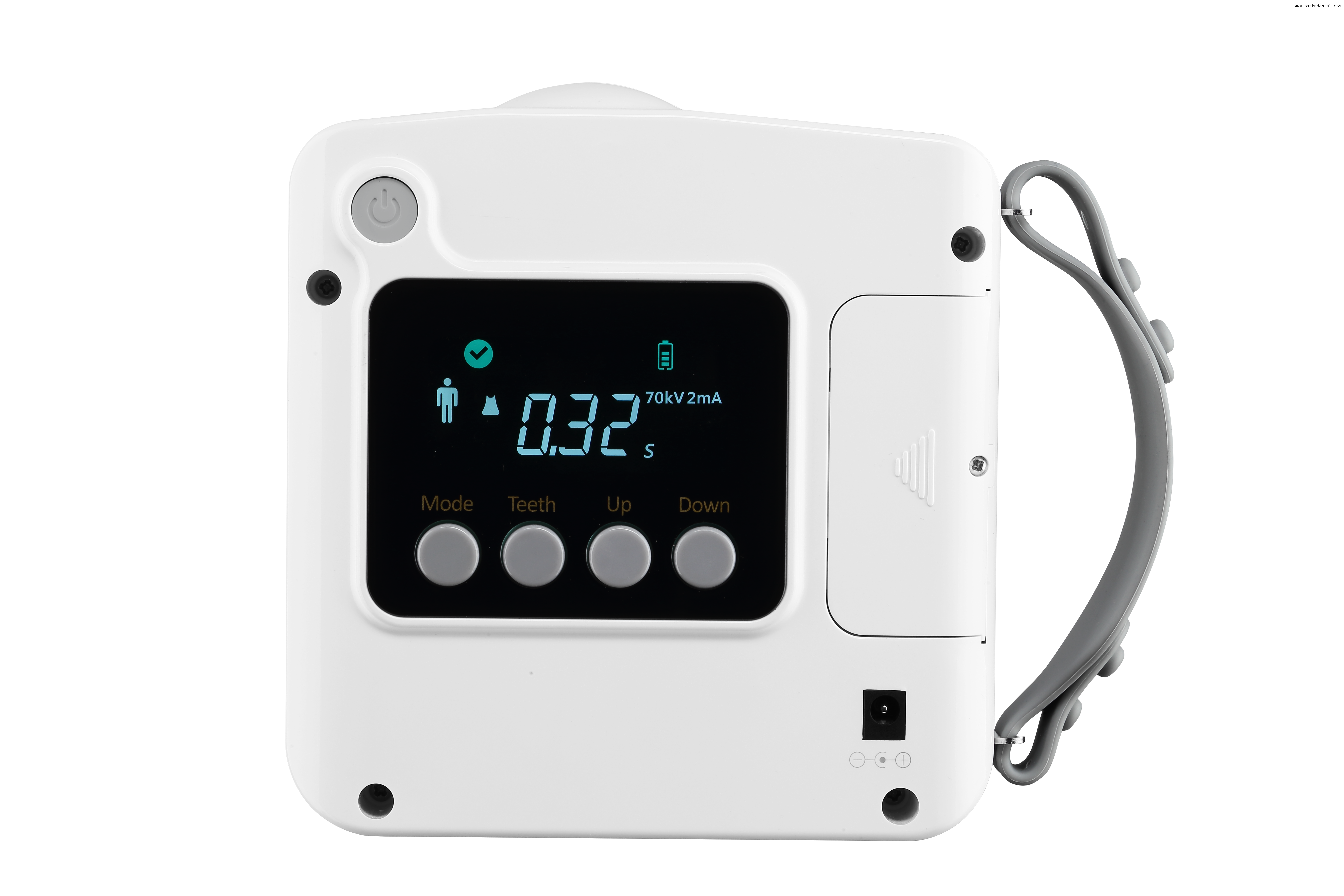 Стоматологический портативный рентгеновский аппарат белого цвета