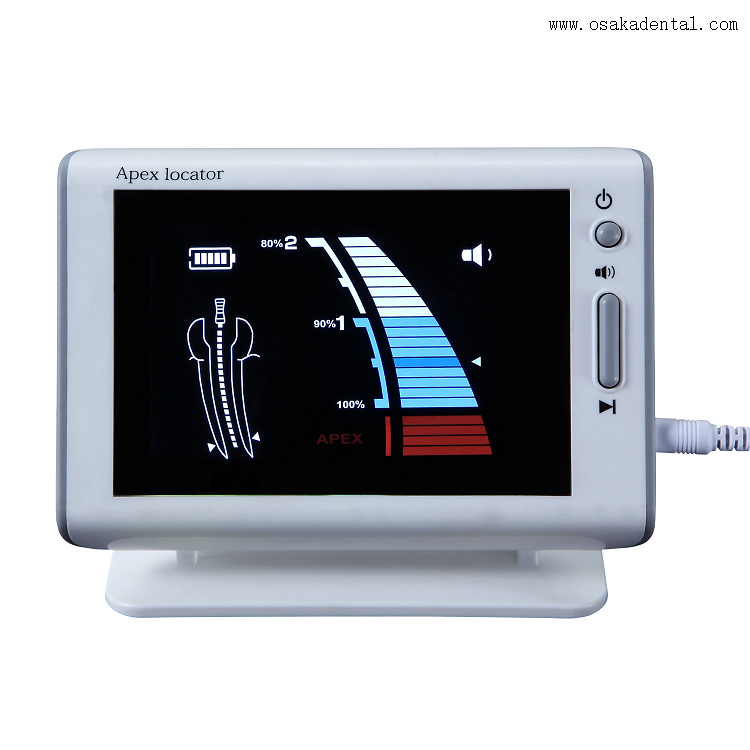 Стоматологический экономичный апекслокатор требует установки батареи OSA-F036-V2D