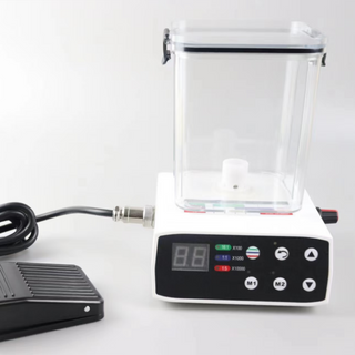 Стоматологический электродвигатель с резервуаром для воды и ножной педалью