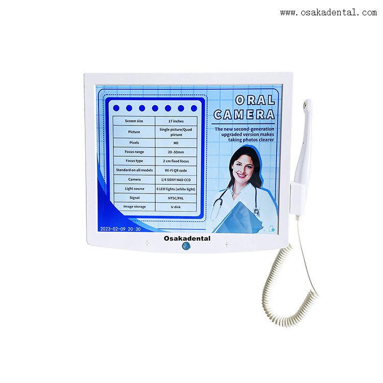 Монитор стоматологического кресла с оральной камерой