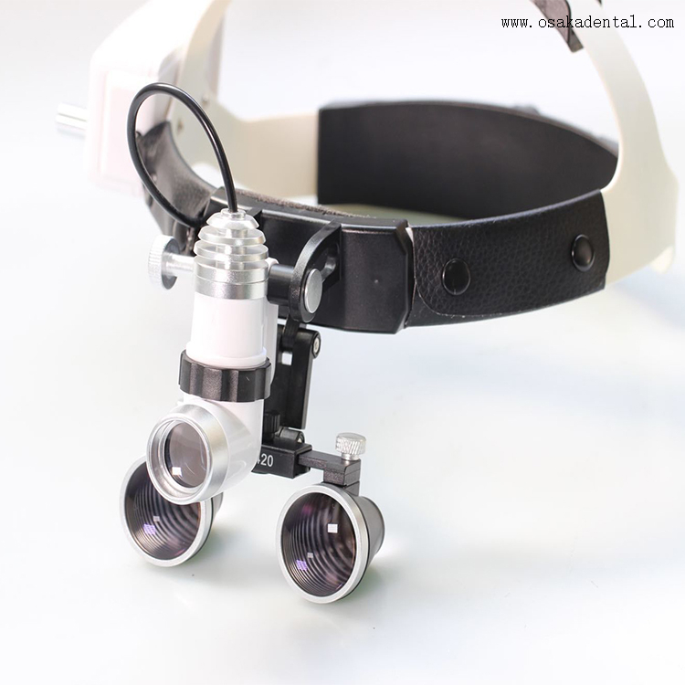 2,5x стоматологическая лупа со светодиодной лампой