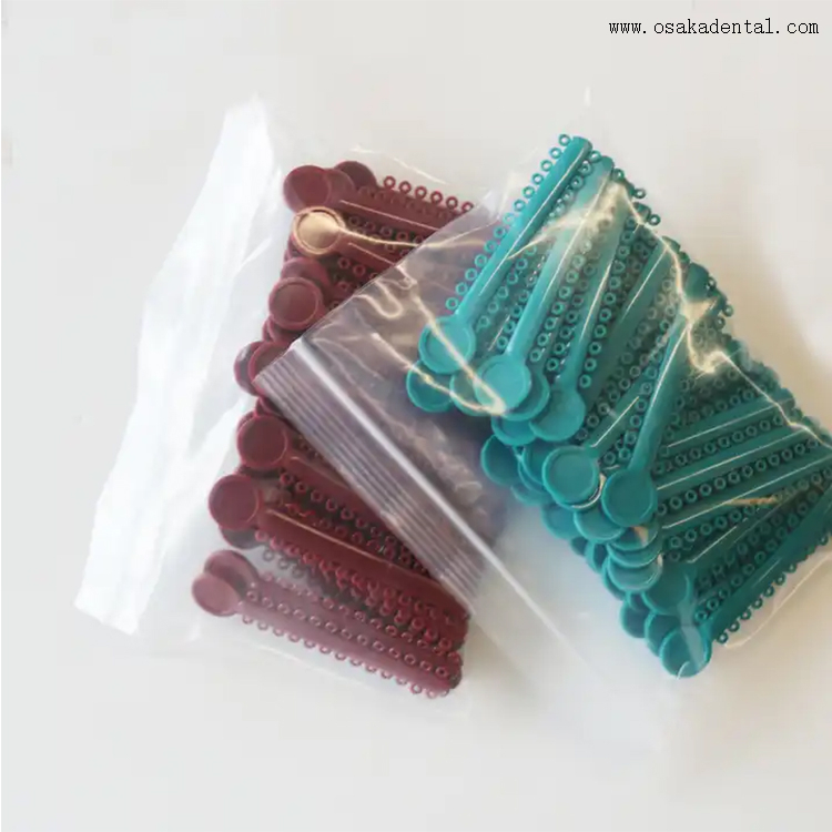 Дешевая стоматологическая многоцветная ортодонтическая лигатурная стяжка OSA-F729-S3