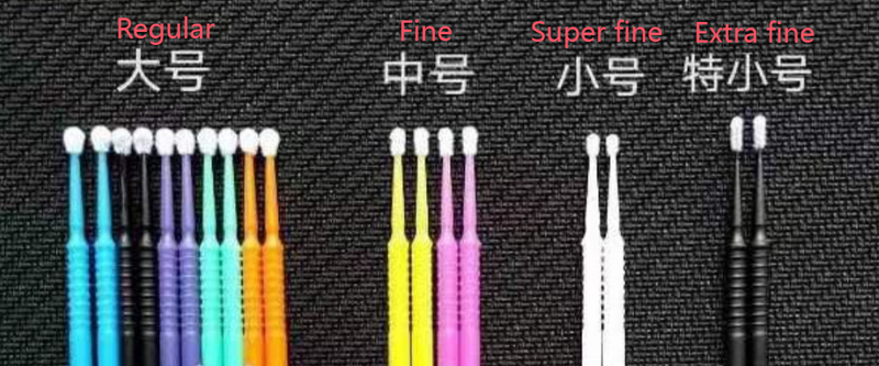 Кисти для микроаппликаторов 100 шт. Одноразовые кисти