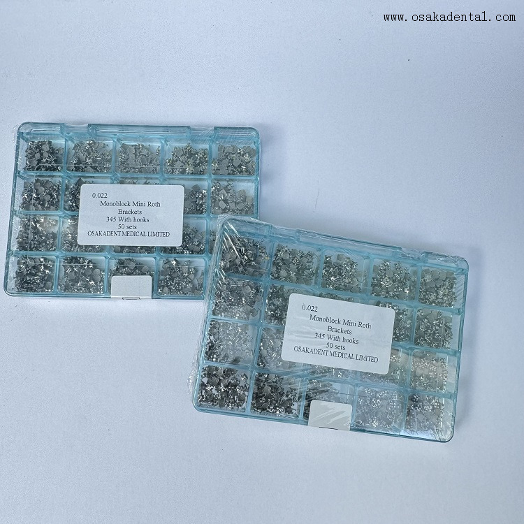 Стоматологический ортоблок моноблок/склеиваемый кронштейн 50 компл./кор.