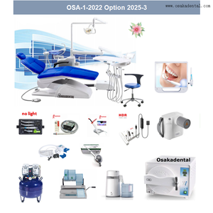 Полная комплектация экономичной стоматологической установки с 12 опциями, вариант «все в комплекте» 2025-3