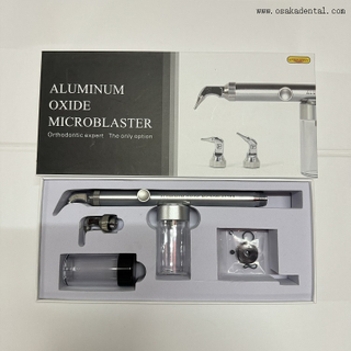 Стоматологический мастер для воздушно-абразивной обработки оксида алюминия с латунной ручкой, соплом из вольфрамовой стали, с двумя соплами, с водяным охлаждением OSA-F298-A8