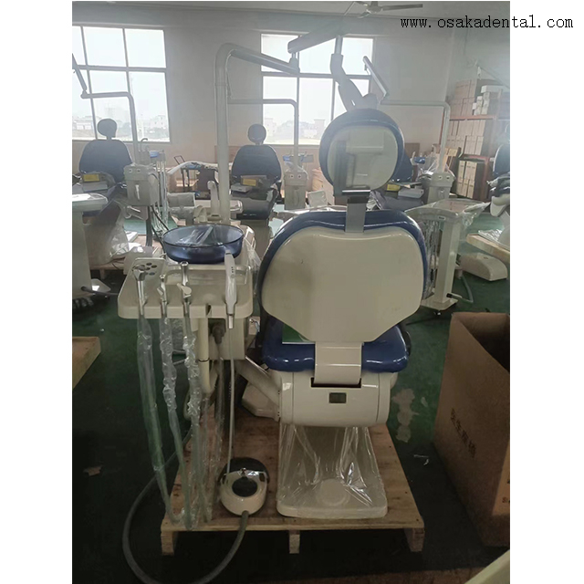 Стоматологическое кресло с мобильной тележкой и эргономичным дизайном