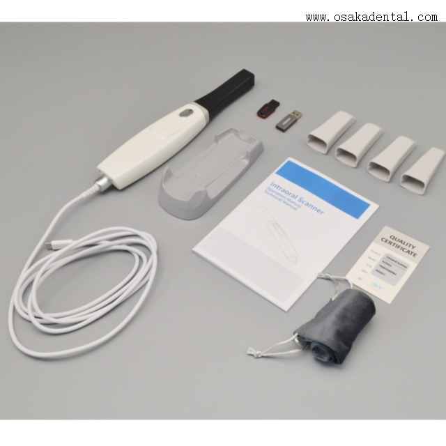 Стоматологический 3D-интраоральный сканер с 4 насадками