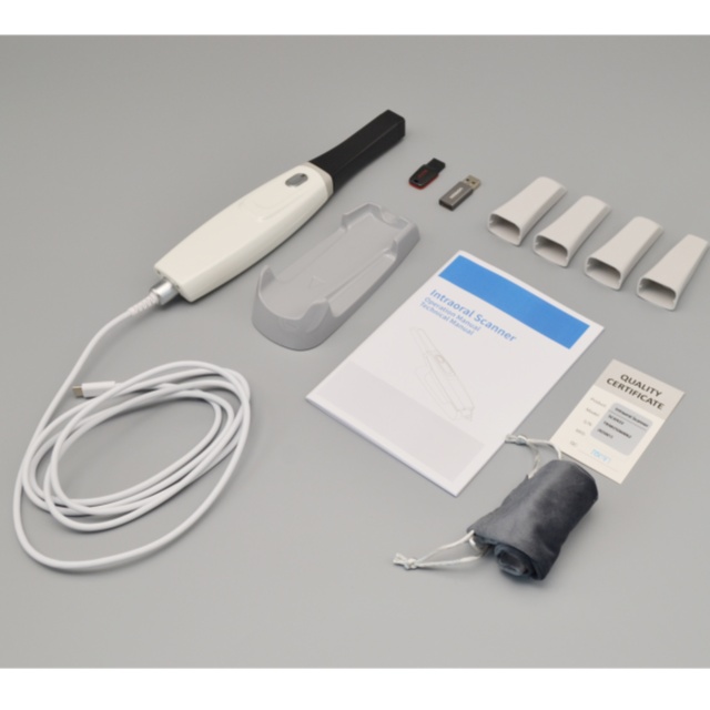 Стоматологический 3D-интраоральный сканер с 4 насадками