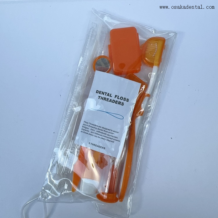 Набор для ортодонтического ухода за зубами из ПВХ OSA-OT01